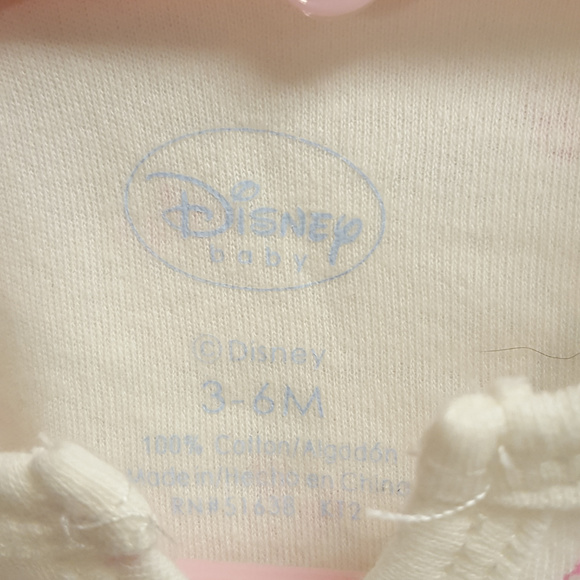 Disney Heart Mitten print Onesie NWT - Picture 4 of 4